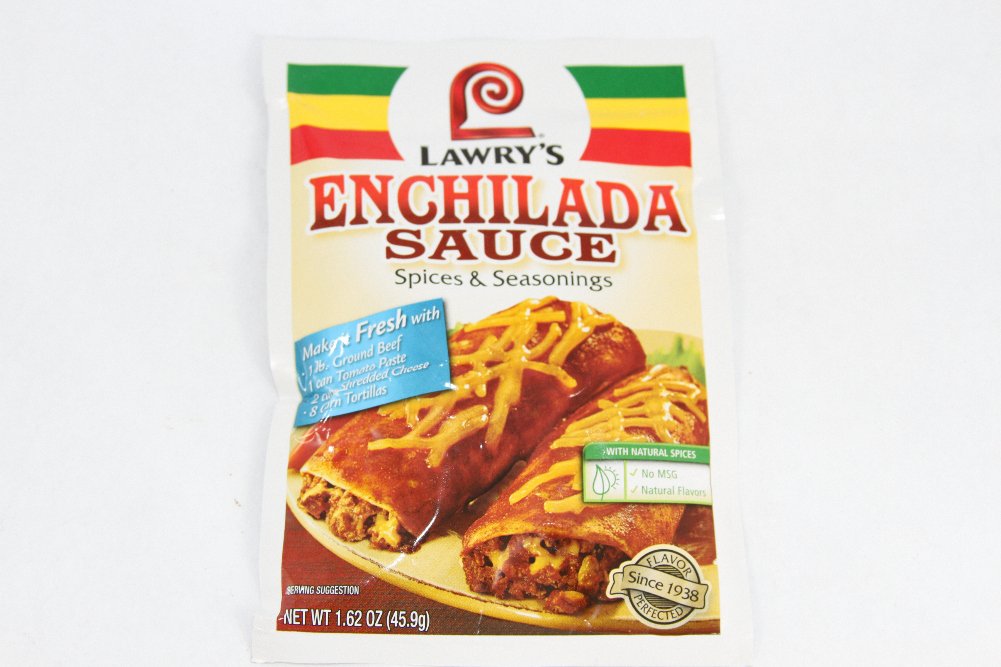Lawrys Enchilada Sauce Spices And Seasonings 62 Oz Pack