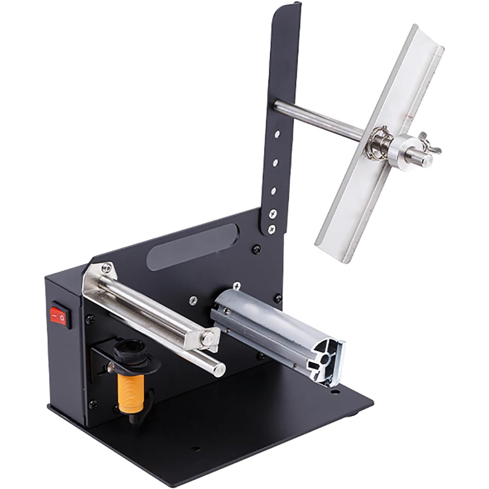 Éplucheur d'étiquettes à grande vitesse, distributeur portable d'étiquettes de 10 à 110 mm de large, diamètre de 200 mm, vitesse de 15,2 cm/s, induction intelligente pour autocollants et films