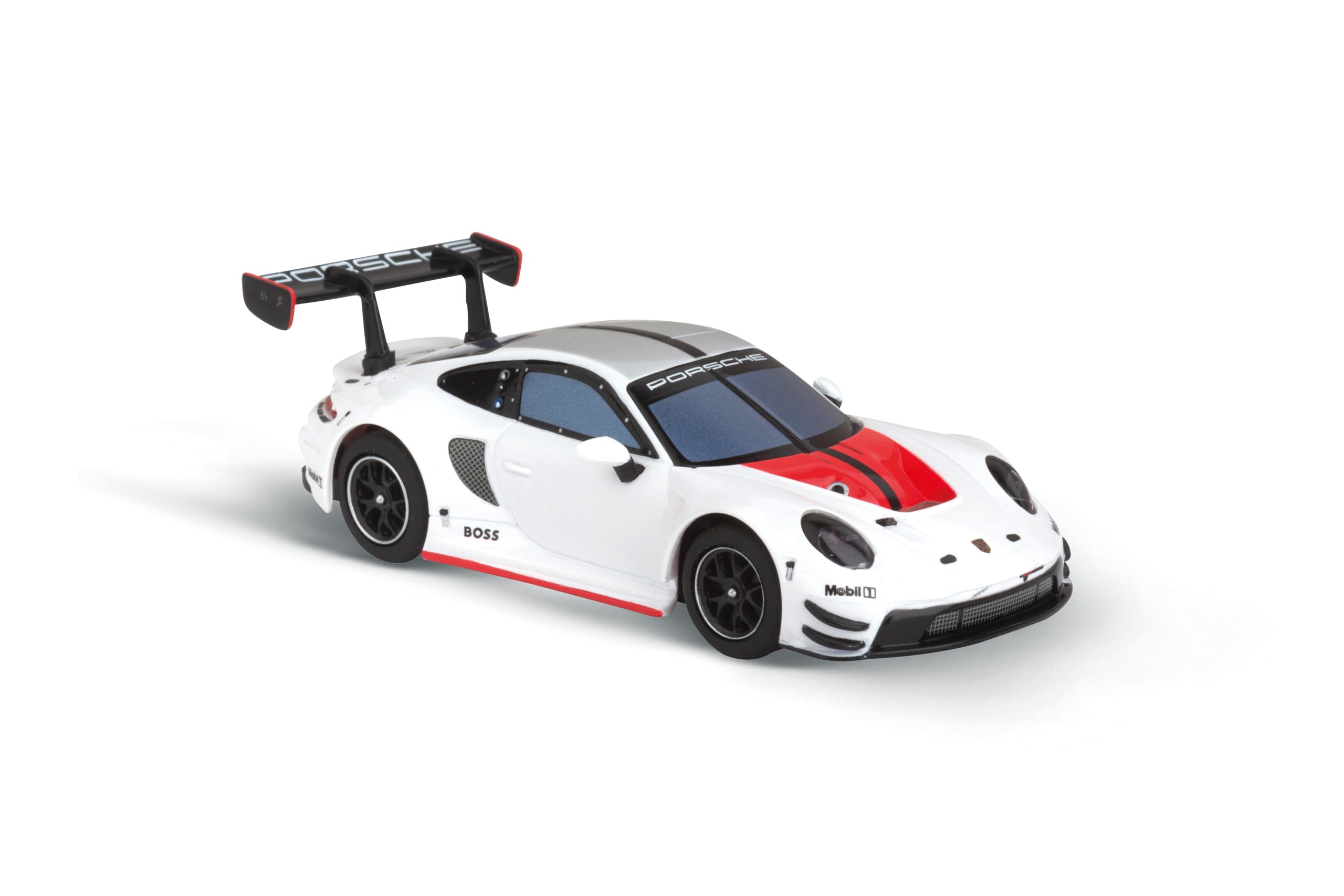 Hybrid 50051006 Porsche 911 GT3 R White Lightning 1:50 Scale AI-Supported Race Car with Working Lights & USB-C Charging