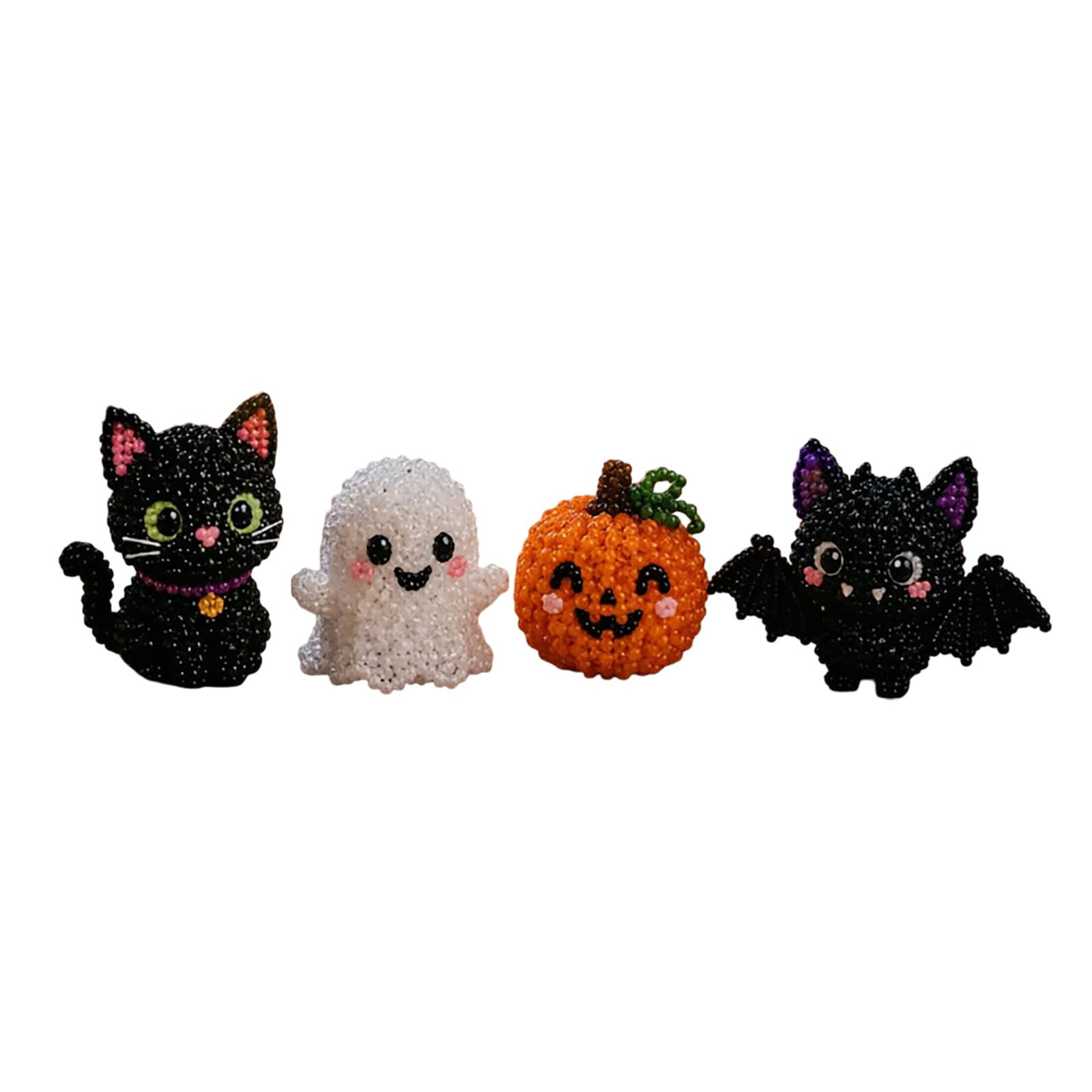 Juego de manualidades 3D con cuentas de animales DIY para joyas hechas a mano 8