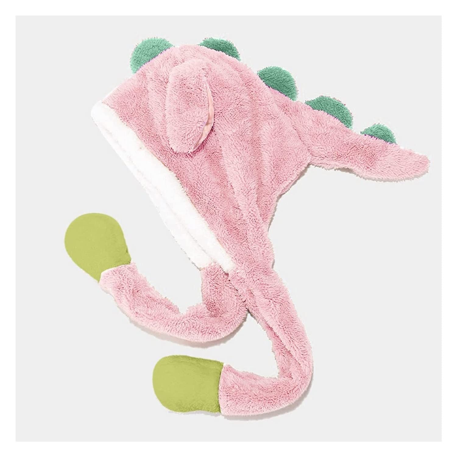 Sombrero Gorros Invierno Cálido Gorro De Felpa De Dinosaurio, para Mujer, De Invierno, De Felpa Esponjosa, con Capucha, Bufanda, Sombrero, Regalos De Festival Sombrero De Invierno Hombre