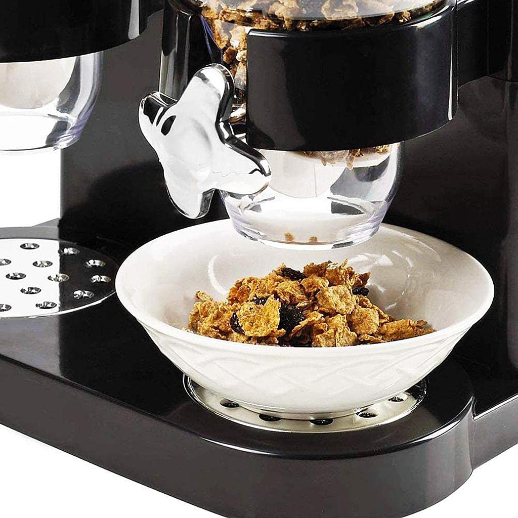 Boîte de Rangement Multifonctionnelle Double pour Céréales, Avoine, Idéale pour La Cuisine.