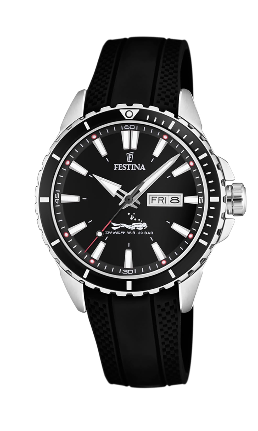 FestinaReloj analógico de cuarzo para hombre, plástico 32003287