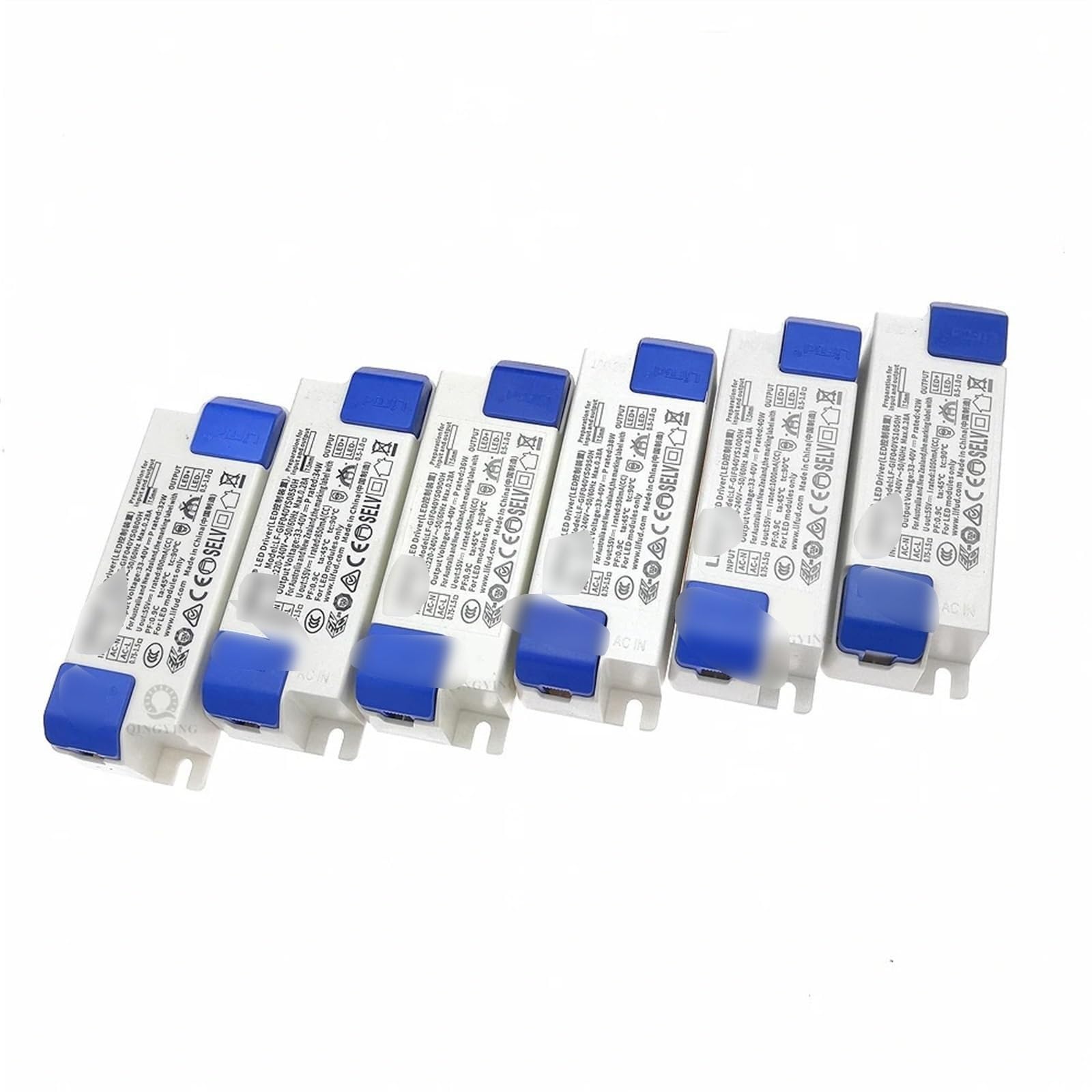 Trasformatore, convertitore di potenza, driver LED 1-5 pezzi 30W-42W GIR040YM GIF040YS 800mA 850mA 900mA 950mA 1000mA 1050mA Illuminazione ad alto isolamento PF(LFGIR040YM0950H,1pcs)