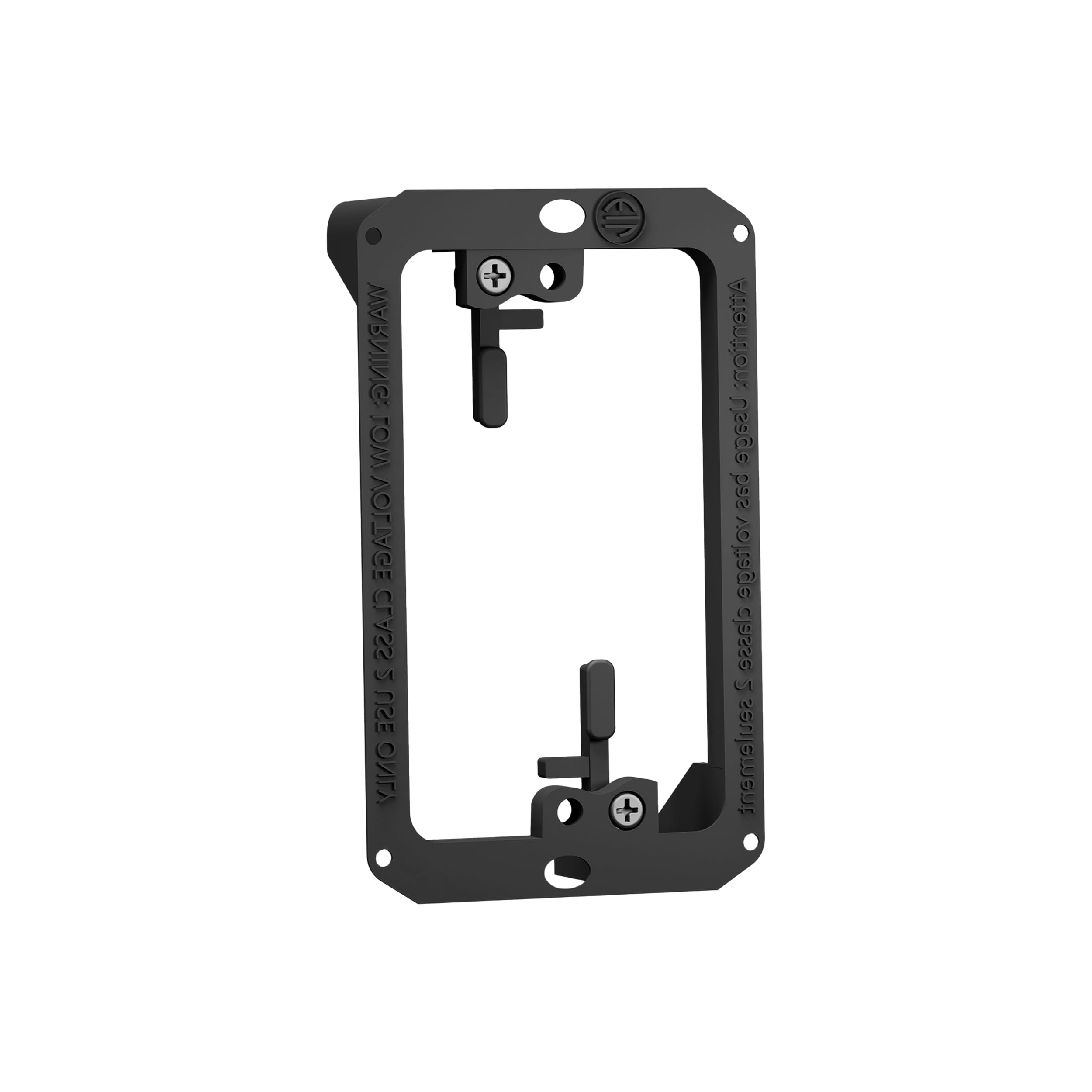 BestMounts Low Voltage Mounting Bracket 1 Gang, 10 Pack for Single Gang Wall Plate, Telephone Wires, Network Cables, HDMI, Coaxial, Speaker Cables - Low Voltage Box Cable Wall Plate Bracket, Mud Ring — Amazon image 11