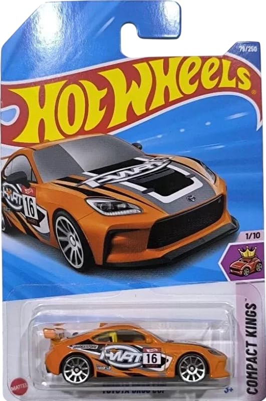 Image of Hot Wheels Toyota GR86 Cub Compact Cup Ages 3 and Up 79 /250 (Orange)