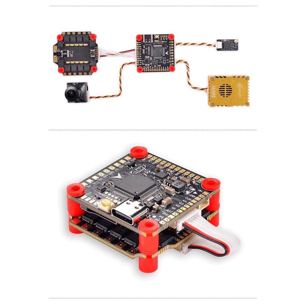 F405 V3S Plus Stack F405 kontroler lotu Blheli_s 65A 4w1 ESC 30,5 x 30,5 mm do RC FPV 5-15 Freestyle części dronów