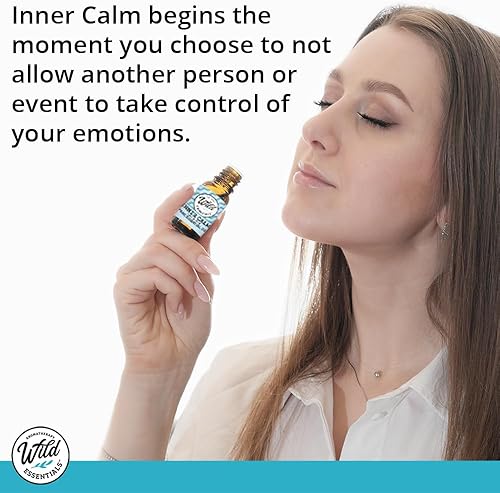Miniatura 5 de Wild Essentials Exquisita mezcla de aceites esenciales para calma interior, dos botellas de 0.3 onzas líquidas, mezcla de sinergia de aceites