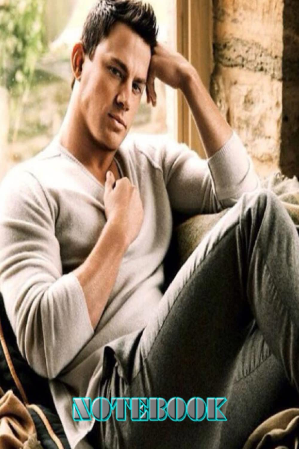 Budget and Financial Notebook : Channing Tatum Medium Ruled Notebook, Diary and Notepad Journals for Writer #320