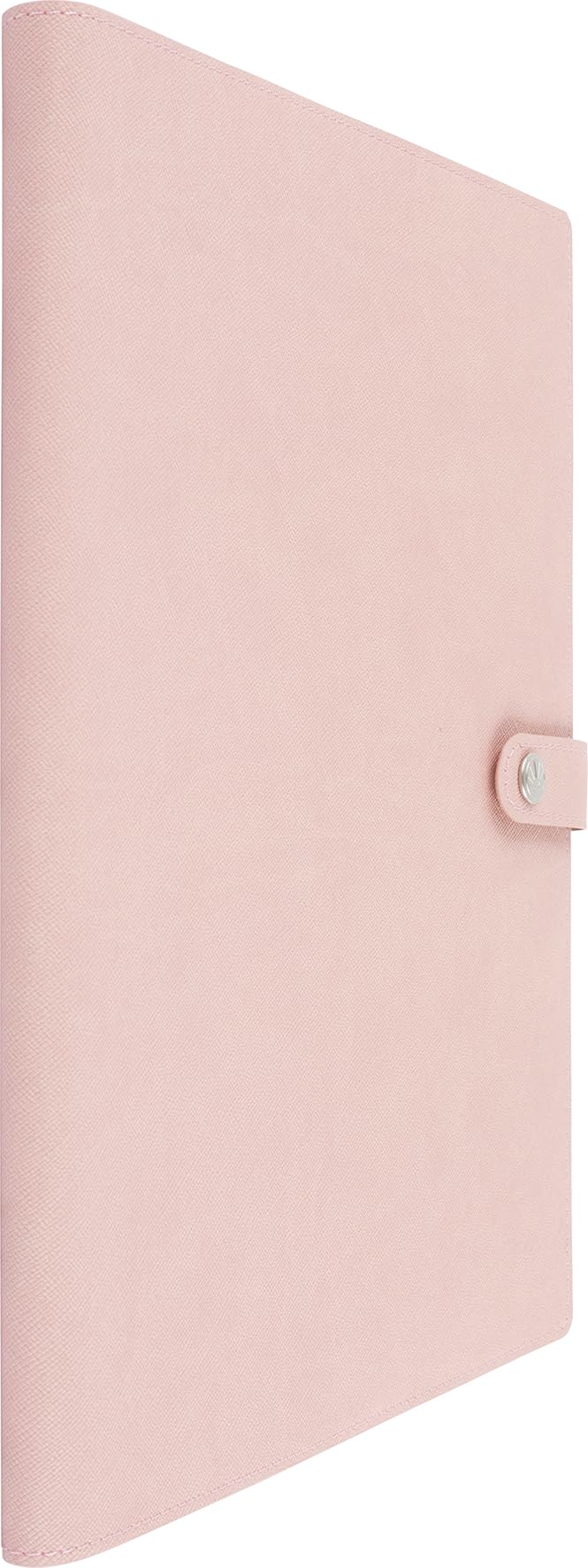 OBERTHUR - 1 Agenda Organiseur Semainier 27 Spiralé LADY KENT - Janvier 2027 à Décembre 2027 - Format : 21 x 27 cm - Couverture Rose Poudrée - 2 Langues
