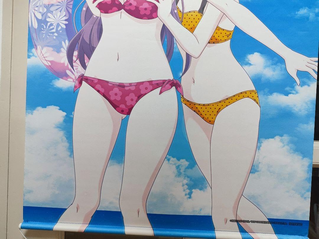 Amazon.co.jp: NEW GAME! A1タペストリー 水着 滝本ひふみ&飯島ゆん 