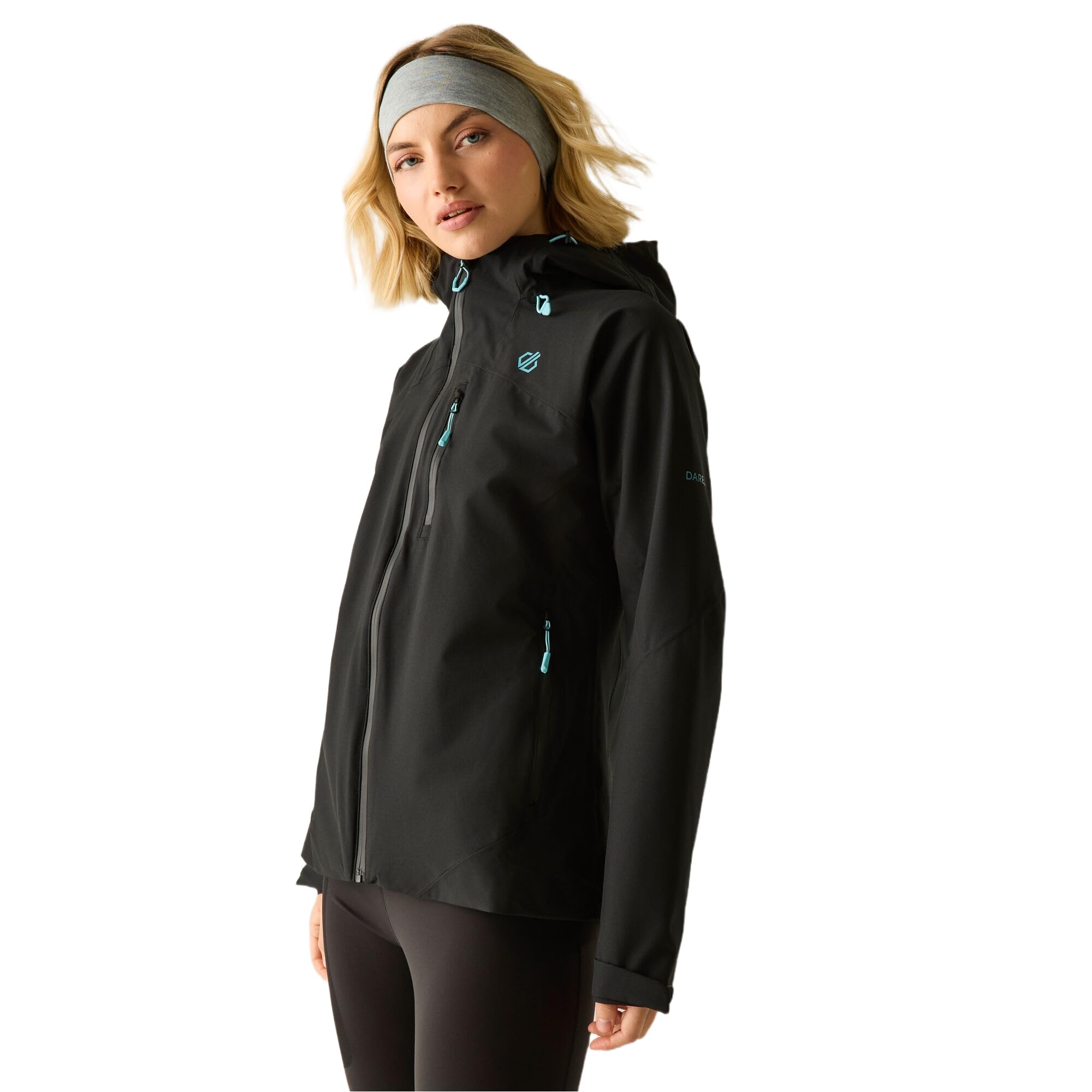 Dare 2B Women's Black Torrek Iii Waterproof Jacket - 16