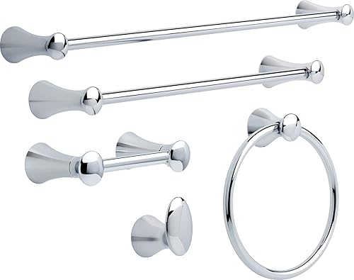 Miniatura 3 de Delta Faucet - Accesorios de baño 73818-RB Lahara 45.7 cm18" Toallero de baño, Toallero Barra