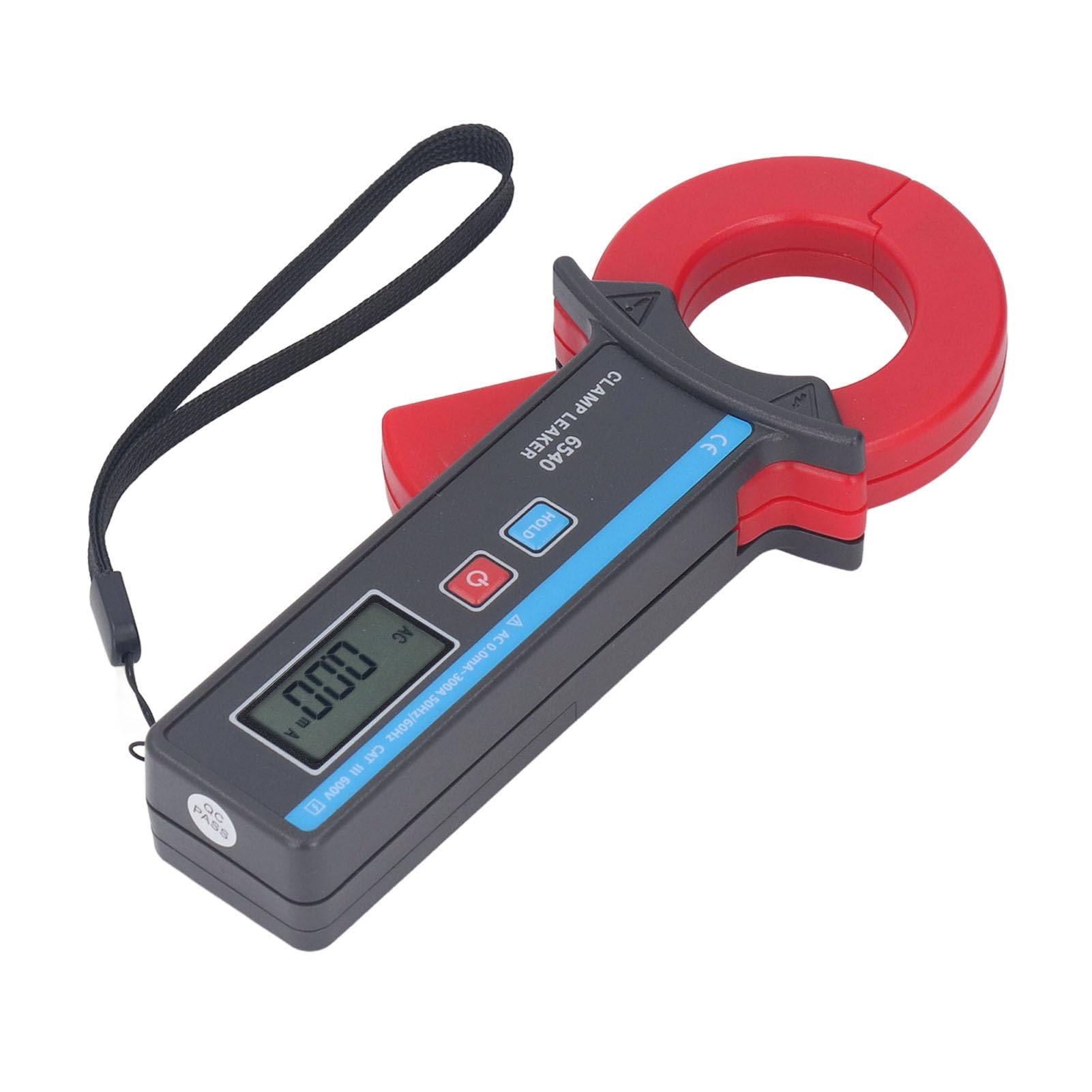 FTVOGUE Pinza Amperimétrica de Corriente de Fuga, Medición sin Contacto, Fuga de Pinza Digital Portátil para Energía, Meteorología, Telecomunicaciones