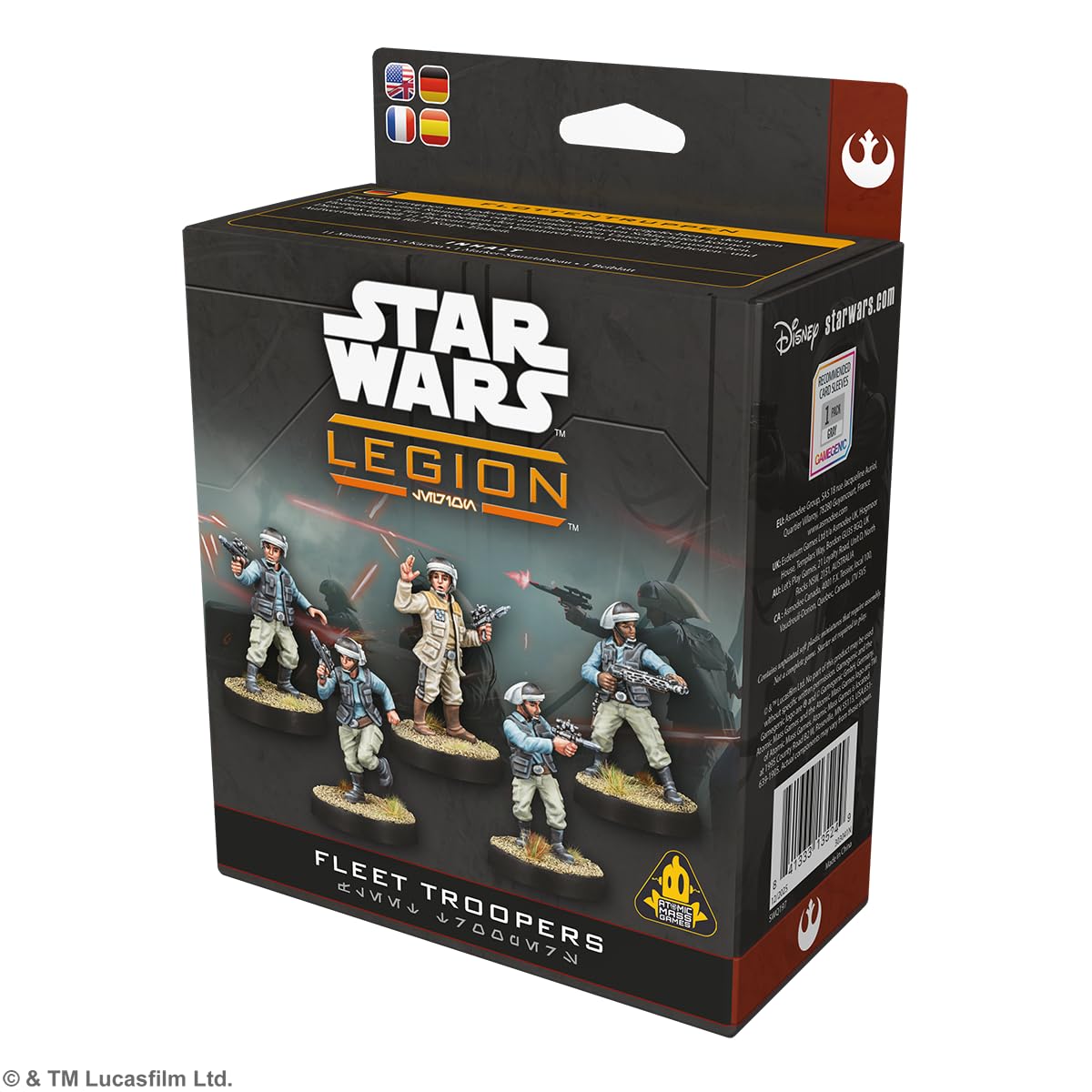 Asmodee Star Wars: Legion - Fleet Troopers Jeu de Figurines à partir de 14 Ans 2 Joueurs Temps de Jeu de 90 Minutes