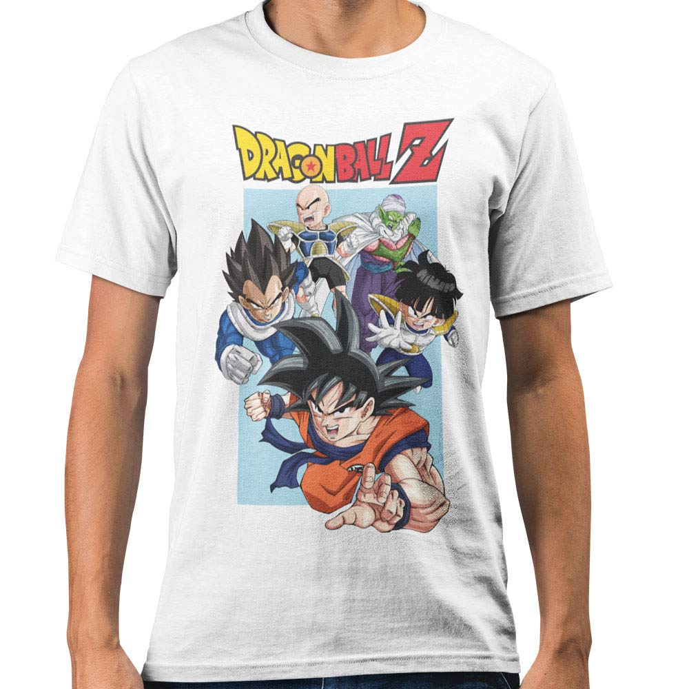 Bioworld Dragon Ball Z Group Adults T-Shirt