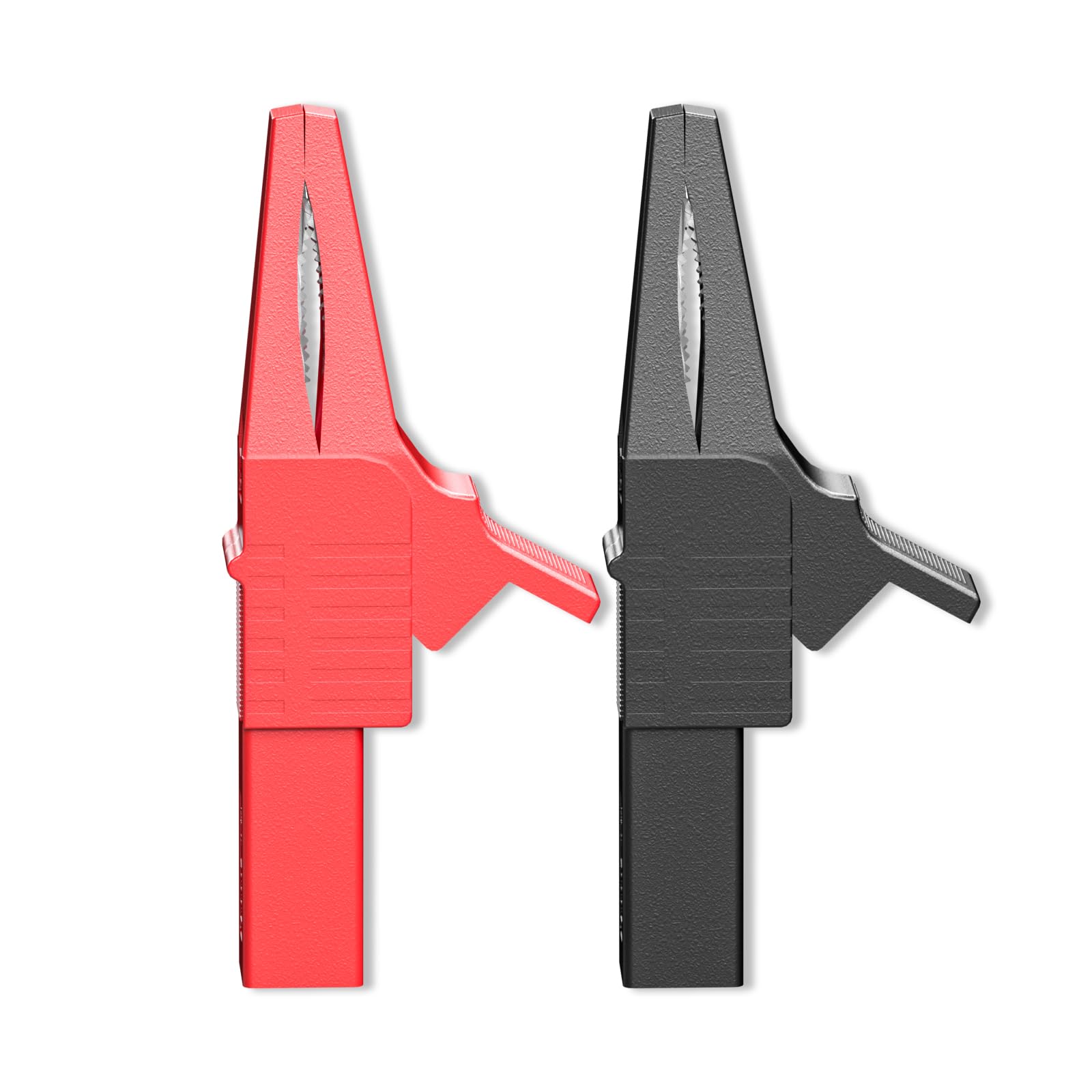Goupchn 2PCS Heavy Duty Alligator Clips Full Insulated Safe