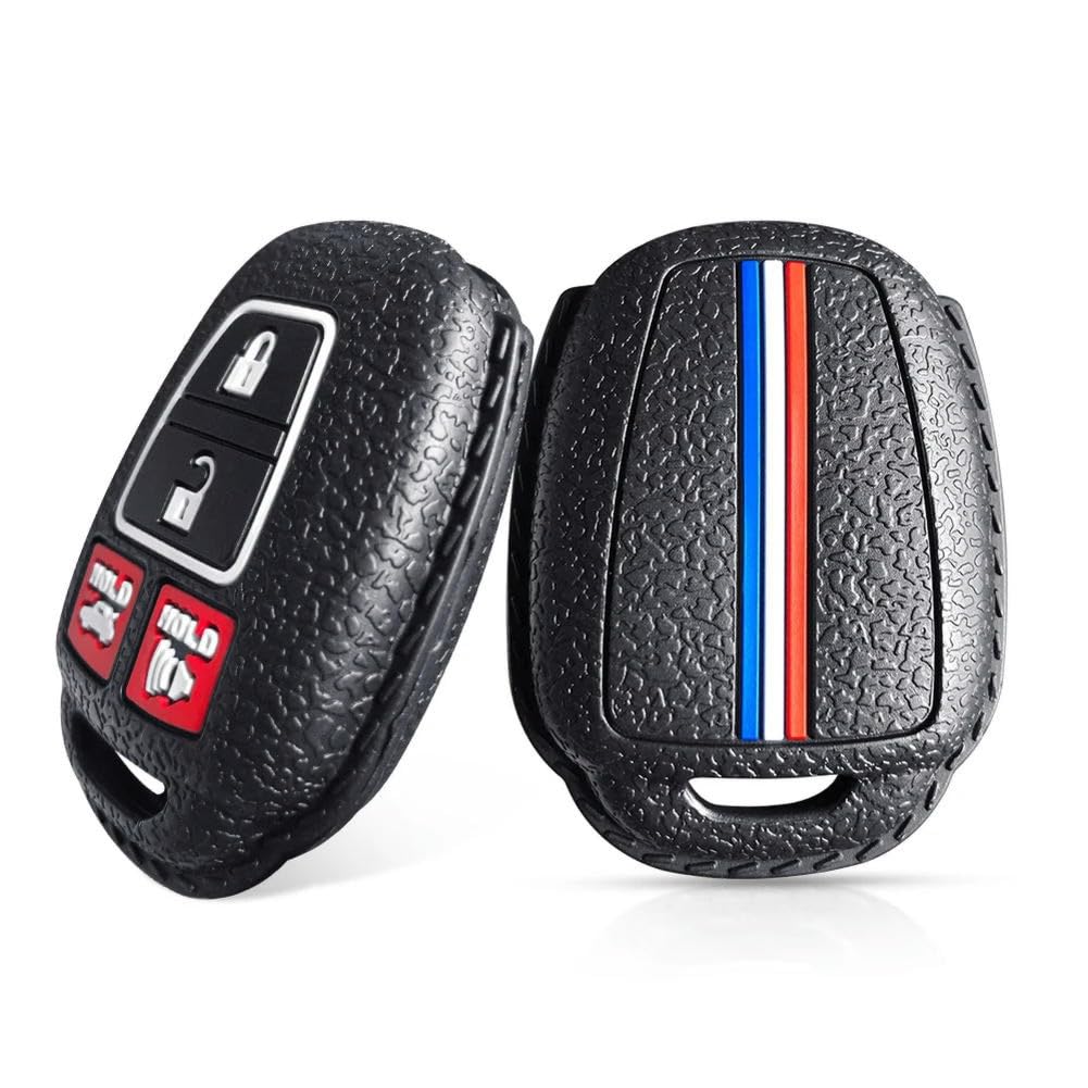 Guscio Ricambio Per Chiave Toyota RAV4/Highlander/Harrier - Telecomando 3 Pulsanti, Con Chiave Non Tagliata, PG429E - 4