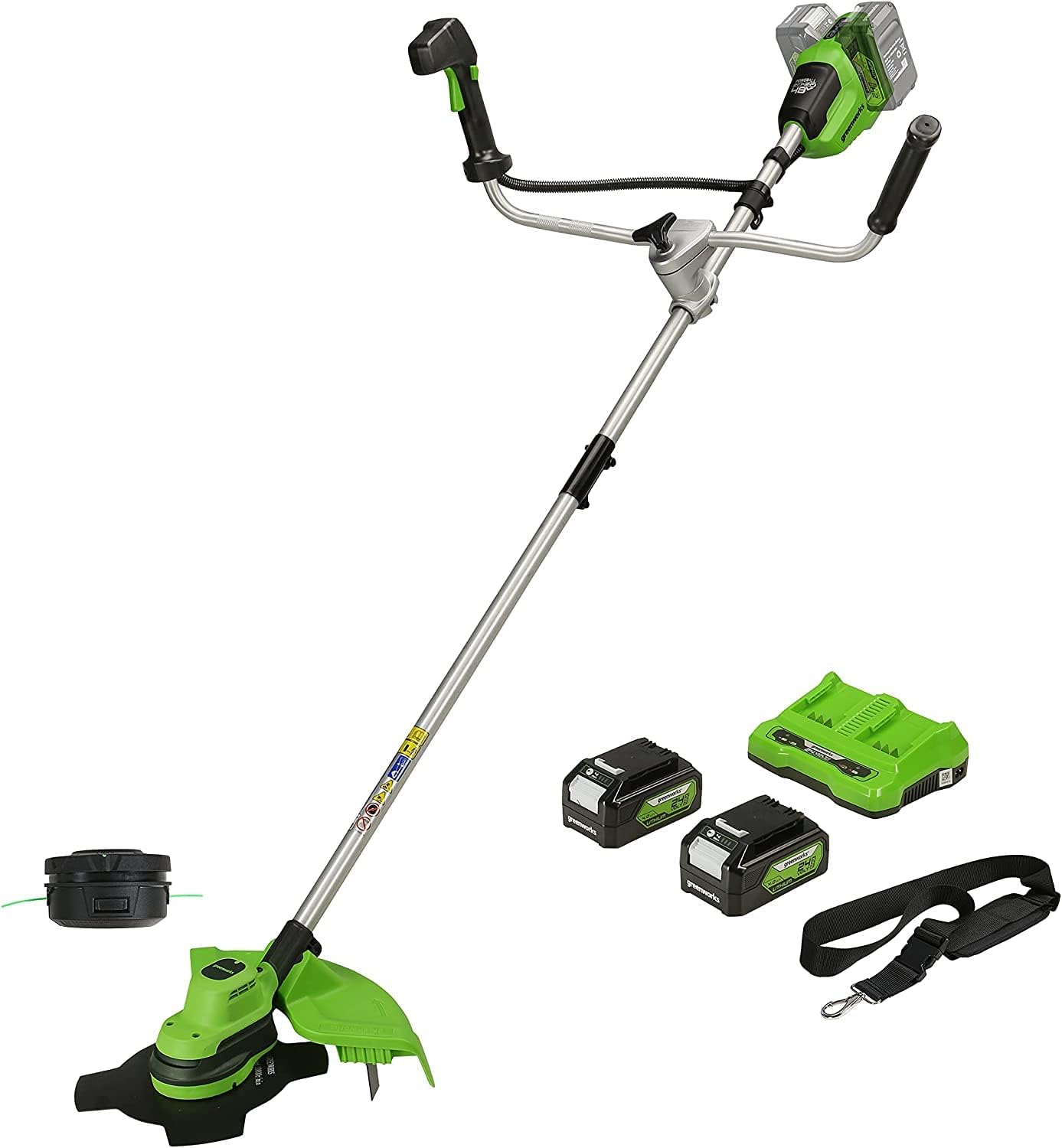 Amazon | Greenworks(グリーンワークス) 充電式草刈機 芝刈り機