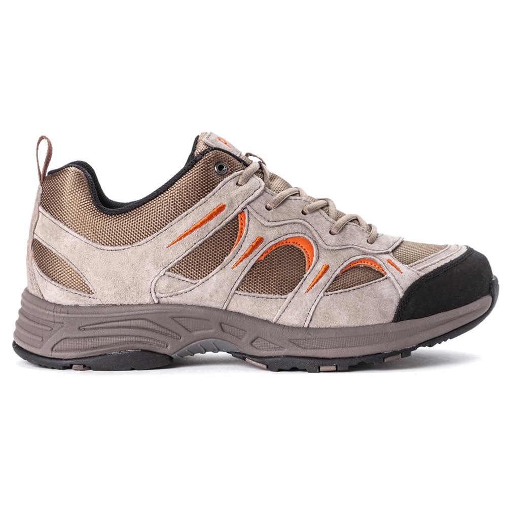 Propet Men's Connelly Hiking Shoe Gunsmoke/Orange - M5503GUO