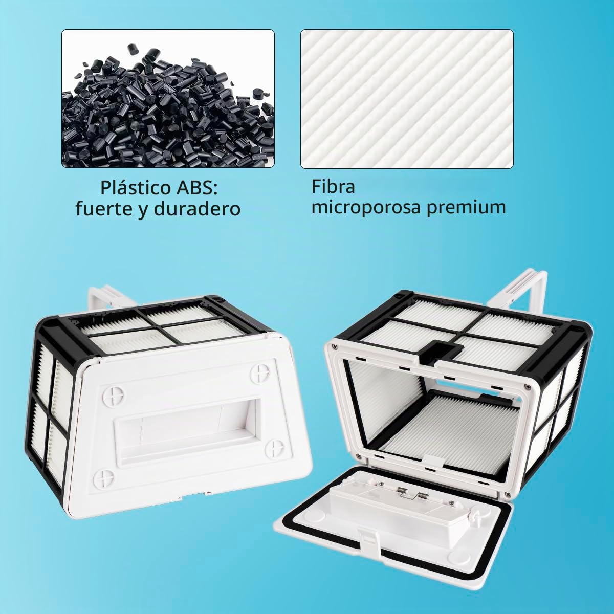 9991460-R1 - Cesta de Filtro Ultrafina Compatible con Dolphin limpiadores de Piscinas Robot, para S50 S100 Active 15 Echo T15 T25 Dx3 E10, E20, Proteus, Piezas de Mantenimiento de Piscinas