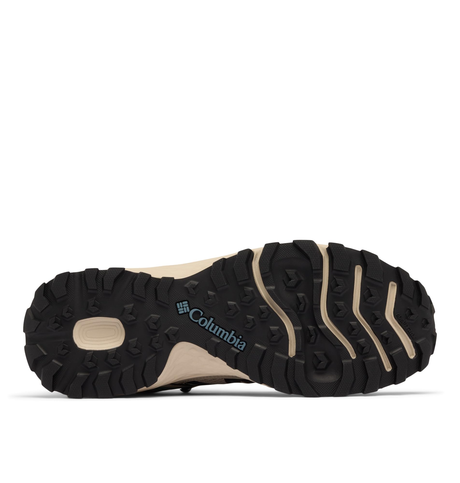Columbia Męskie buty trekkingowe Peakfreak Rush Mid Outdry, płócienne brązowe/metalowe, 40 EU