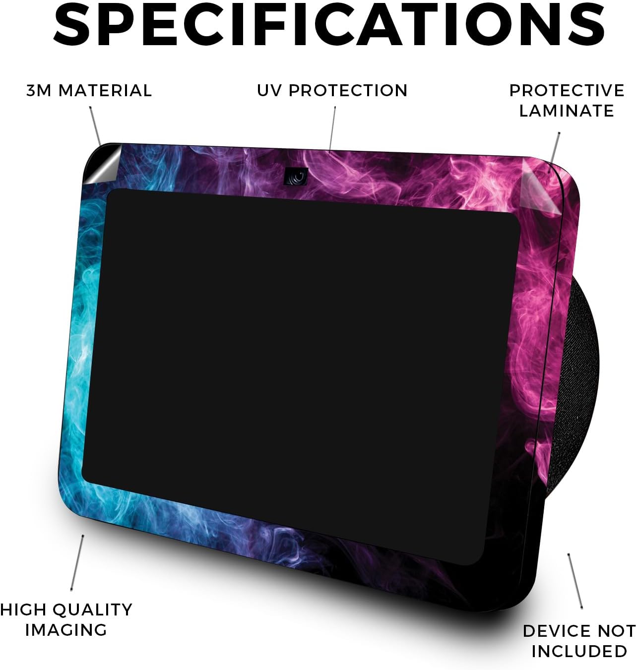 Transform Your Echo Show 8: Review of the Mystic Smoke Skin by MightySkins