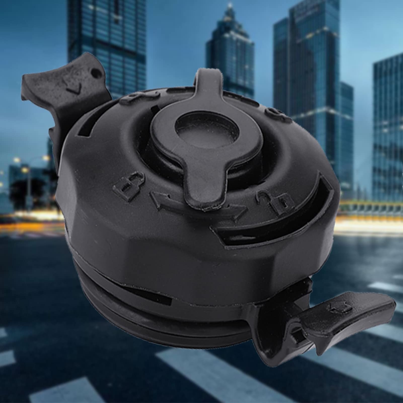 Leapiture 3 in 1 Bed Air Valve Mattress Inflation Valve Air Valve Secure Cap Replacement Valve for Home Bedroom Inflatable Airbed Mattress Black