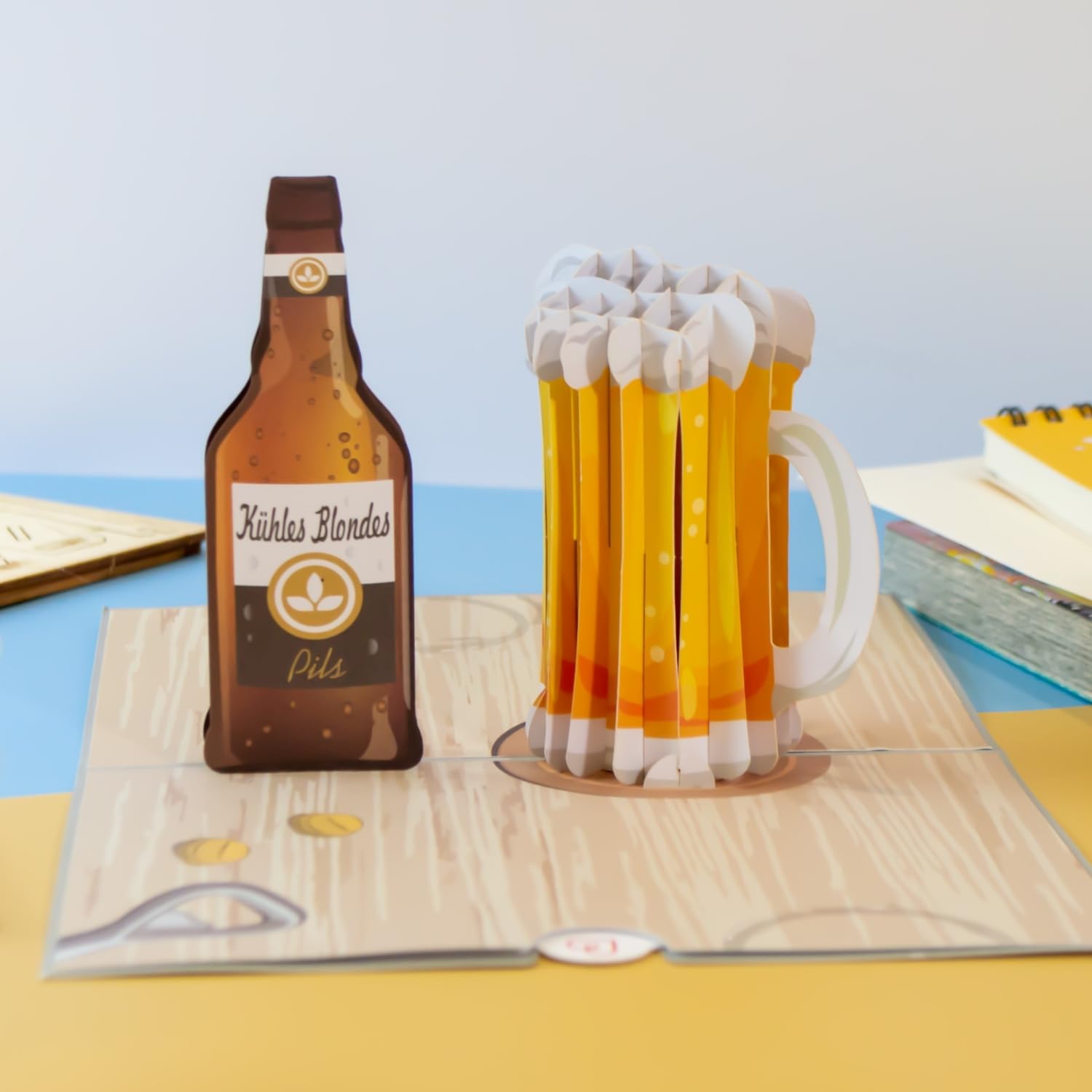 Biglietto Di Compleanno Divertente Per Fratello – Con Birra, Per 18°, 21°, 30°, 40°, Umoristico, Con Busta, 127x178 Mm