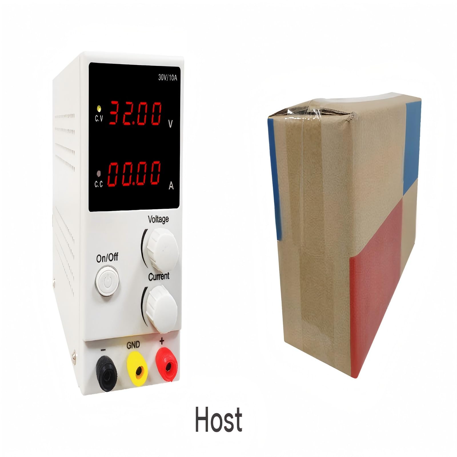 K3010D Display LED a 3 cifre Alimentatore CC variabile 0-30 V / 0-10 A Per laboratorio o fabbrica | Banco da laboratorio regolabile con alimentazione elettrica e regolazione della tensione