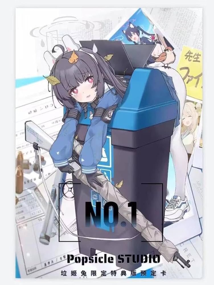 ブルーアーカイブ 霞沢ミユ 1/2 フィギュア ガレージキット