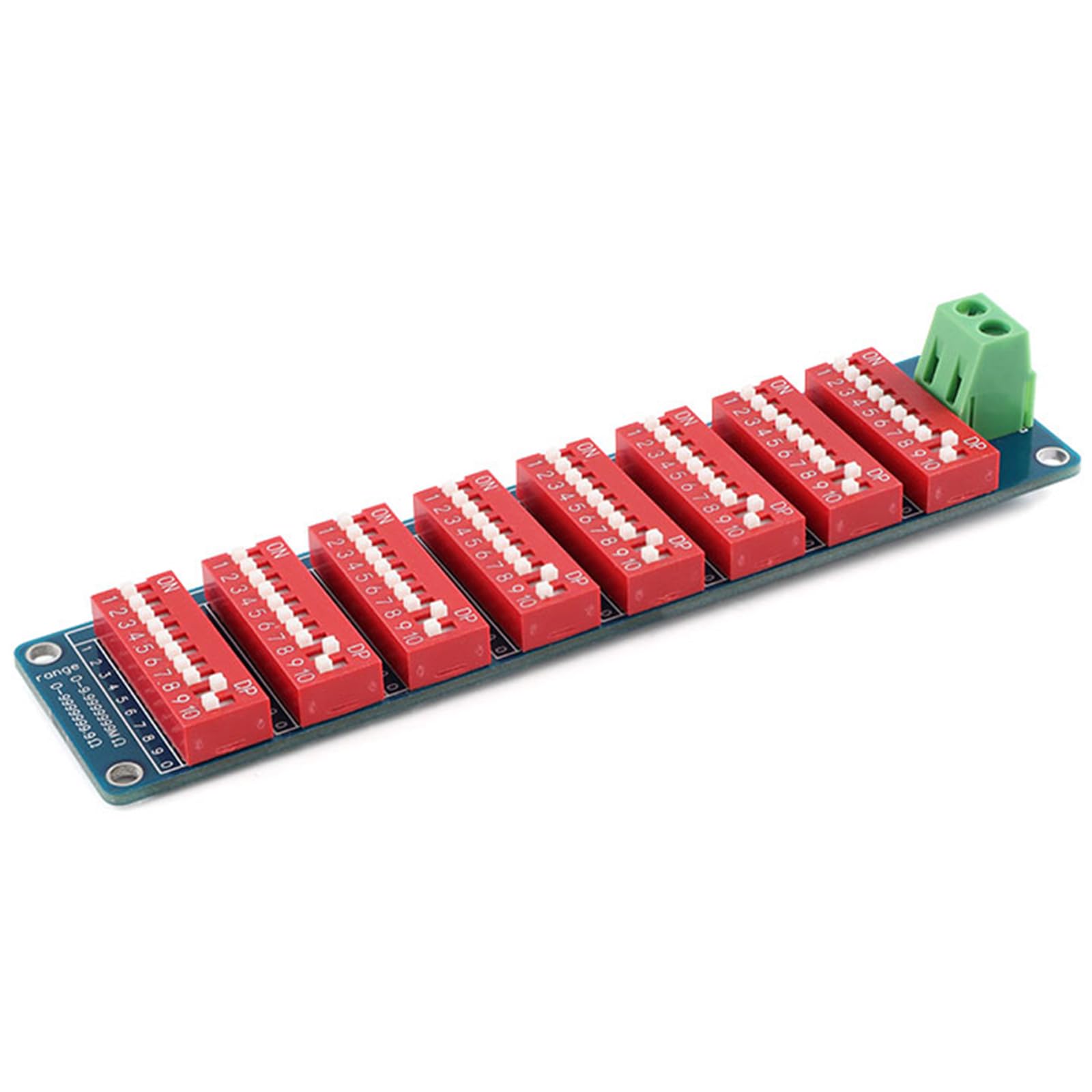 0.1R - 9999999R Programmierbare Widerstandsplatine Modul Widerstand Modul Board 8 Abschnitte 1% Genauigkeit