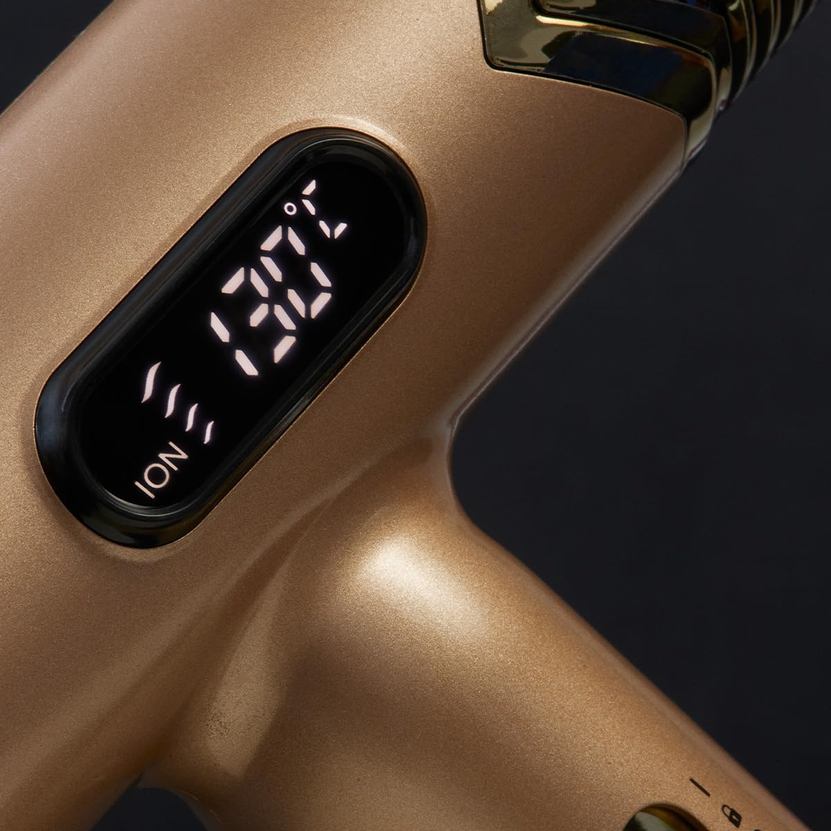SWISSLISS - Sèche Cheveux La Divine Edition Bronze - Kit de Boucles - Moteur Brushless 120000tr/min - 1800W