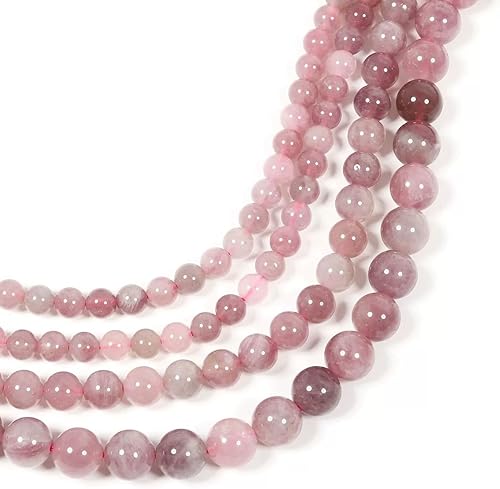 Miniatura 4 de Cuentas de piedras preciosas de primera calidad para la fabricación de joyas, cuentas de piedra natural preciosa al por mayor, 2 hebras de grado