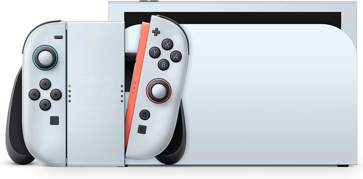 Tacky Design Classic Solid Color Skin for Nintendo Switch Skin Vinyl 3m Stickers Full wrap Cover (Pastel Blue, Switch 2 (2025))