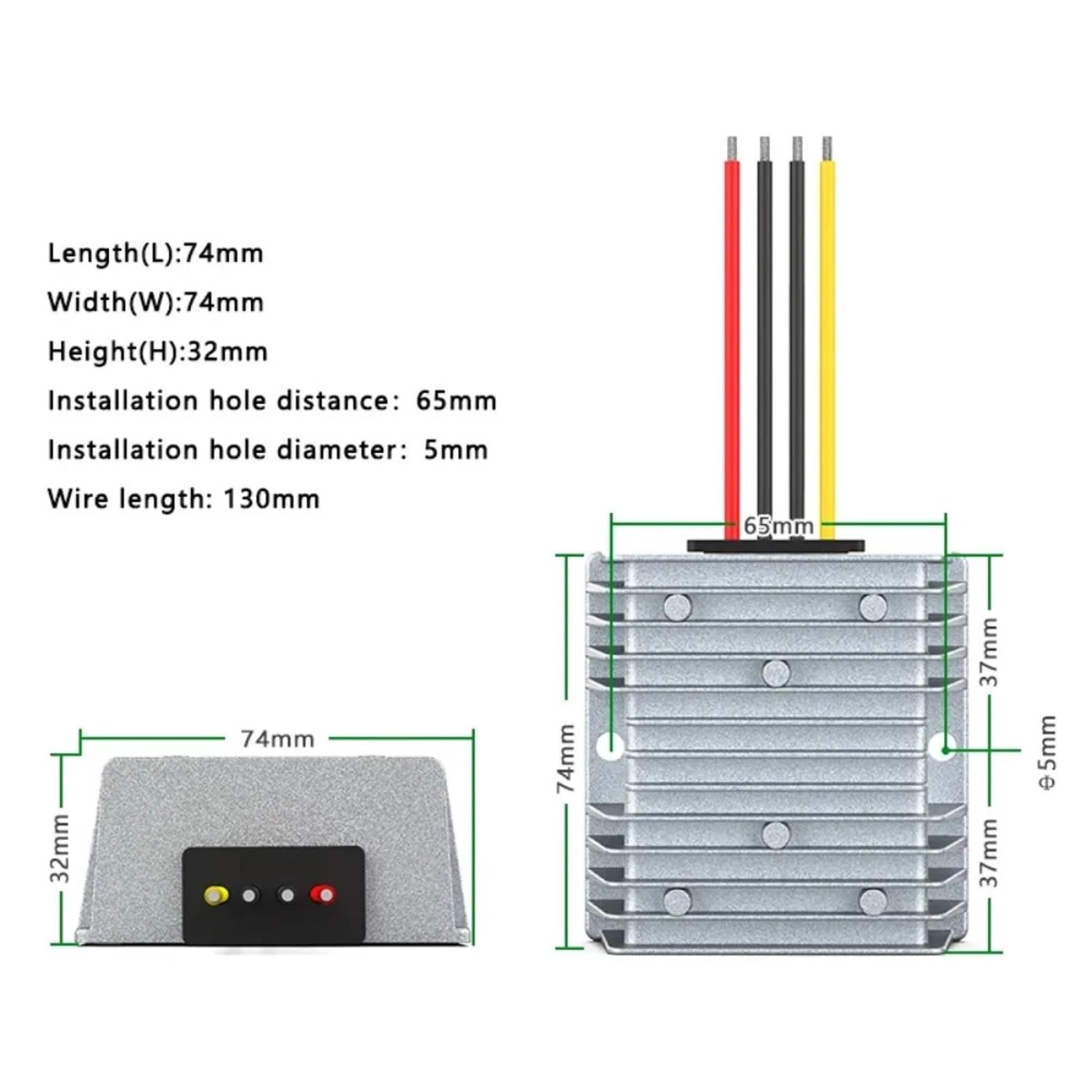 9-40 V na 12 V, 13,8 V, 15 V, 19 V, 12 V na 28 V, przetwornica napięcia, 24 V na 24 V, regulator napięcia (9-40 V do 19 V 10 A)