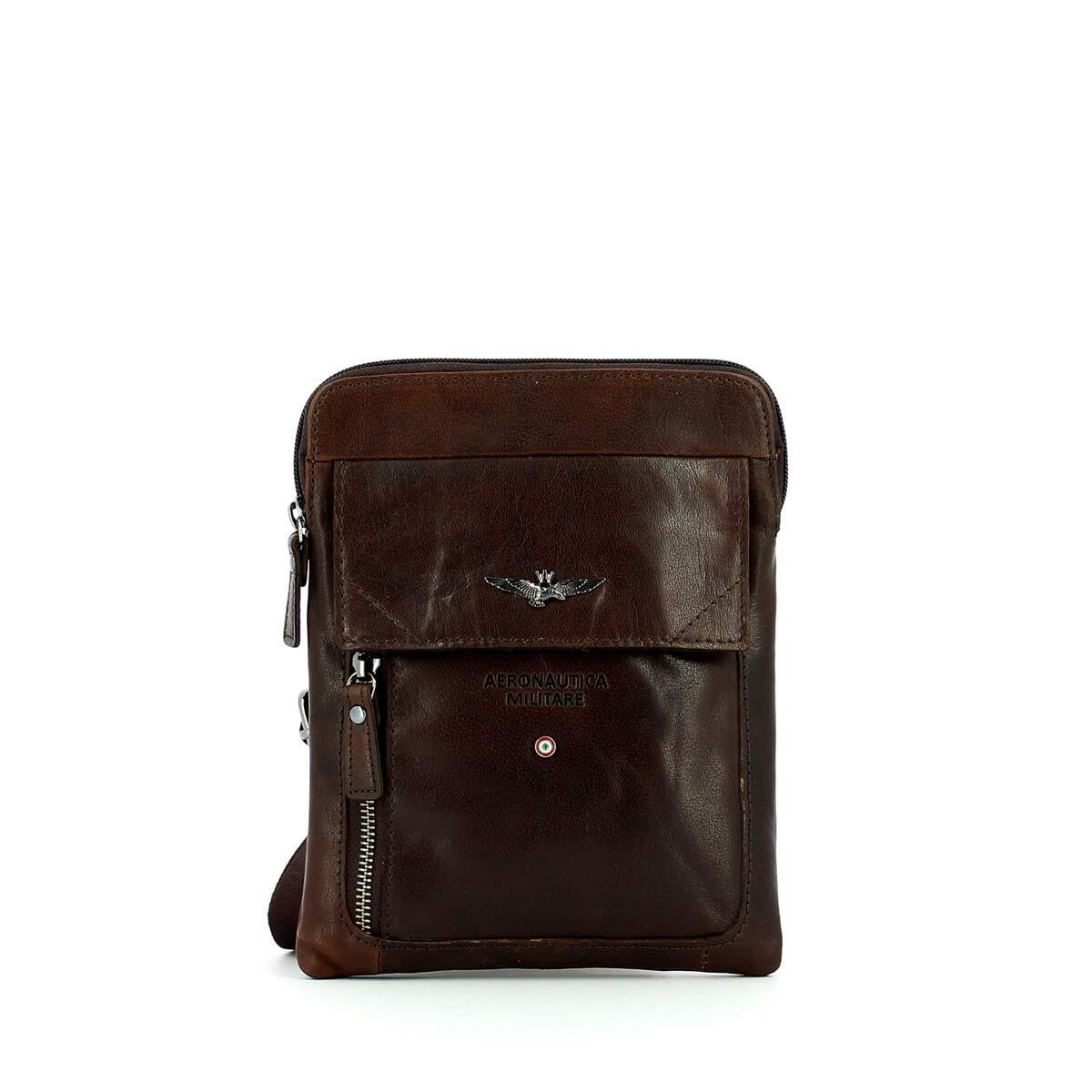 Aeronautica Militare Borselli Uomo Moro Am301-mo MARRONE PZ