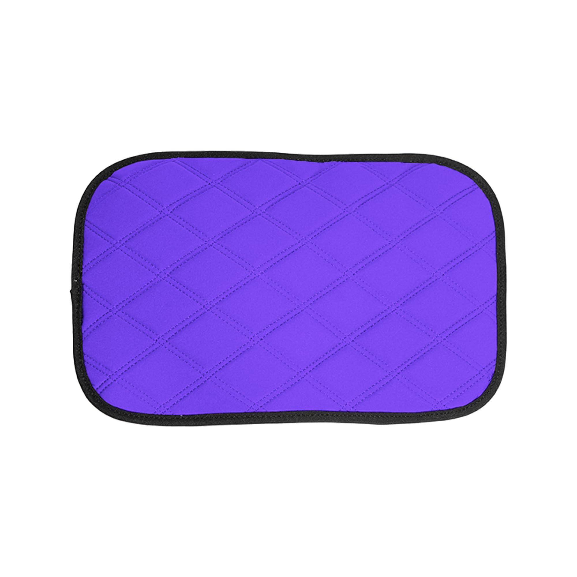 FH Group Neosupreme Purple Diamond Pattern Center Console Pad – Water-Resistant Armrest Cover Protector for Cars, SUVs &amp; Trucks