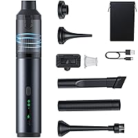 Aspirapolvere Auto, Aspirabriciole Senza fili 16000 PA con Motore Brushless ad Alte Prestazioni