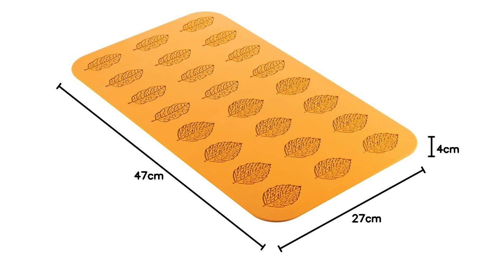 silikomart Stampo professionale in silicone foresta, 24 fogli