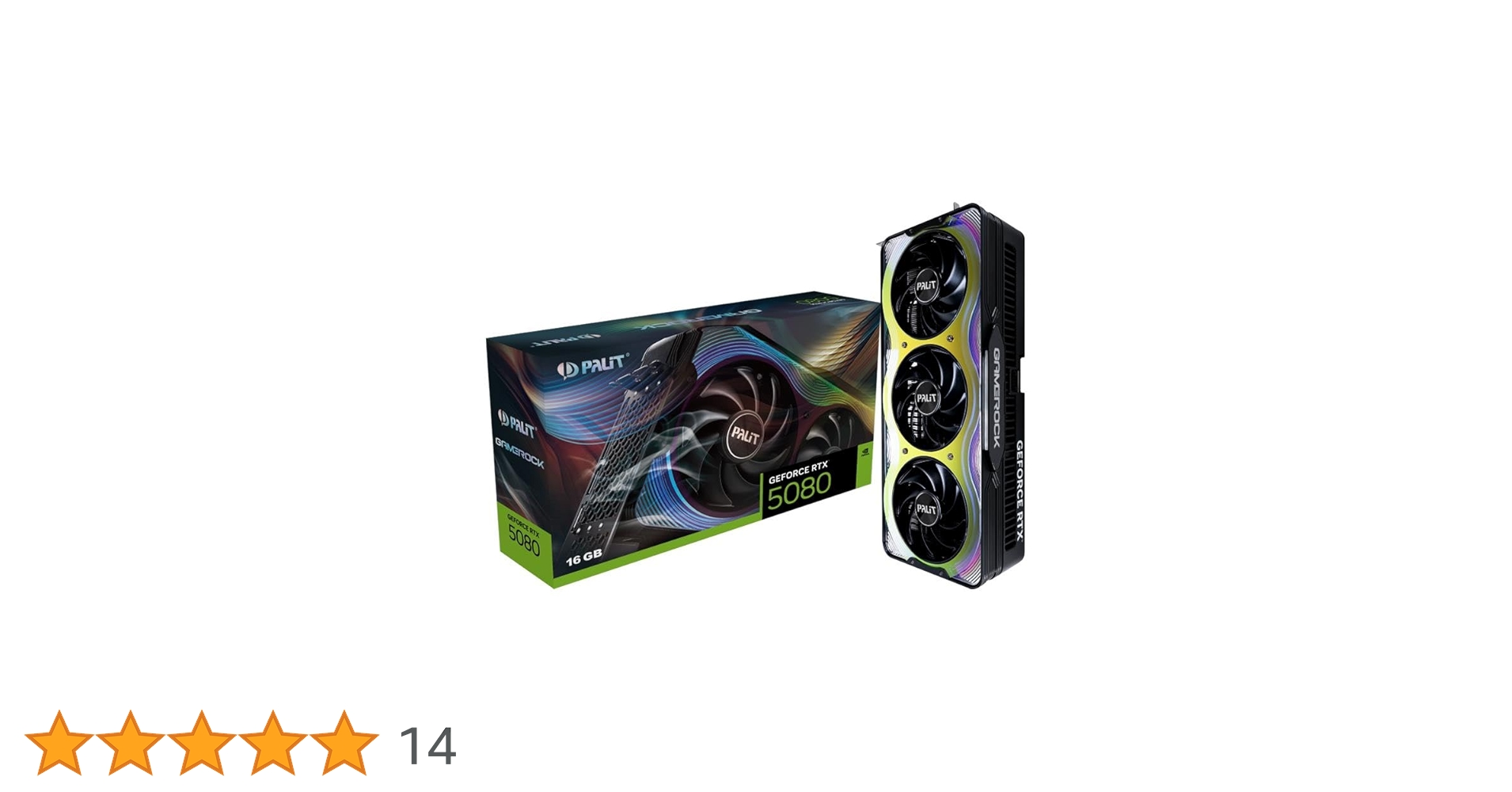 Amazon | Palit(パリット) GeForce RTX 5080 GameRock 16GB