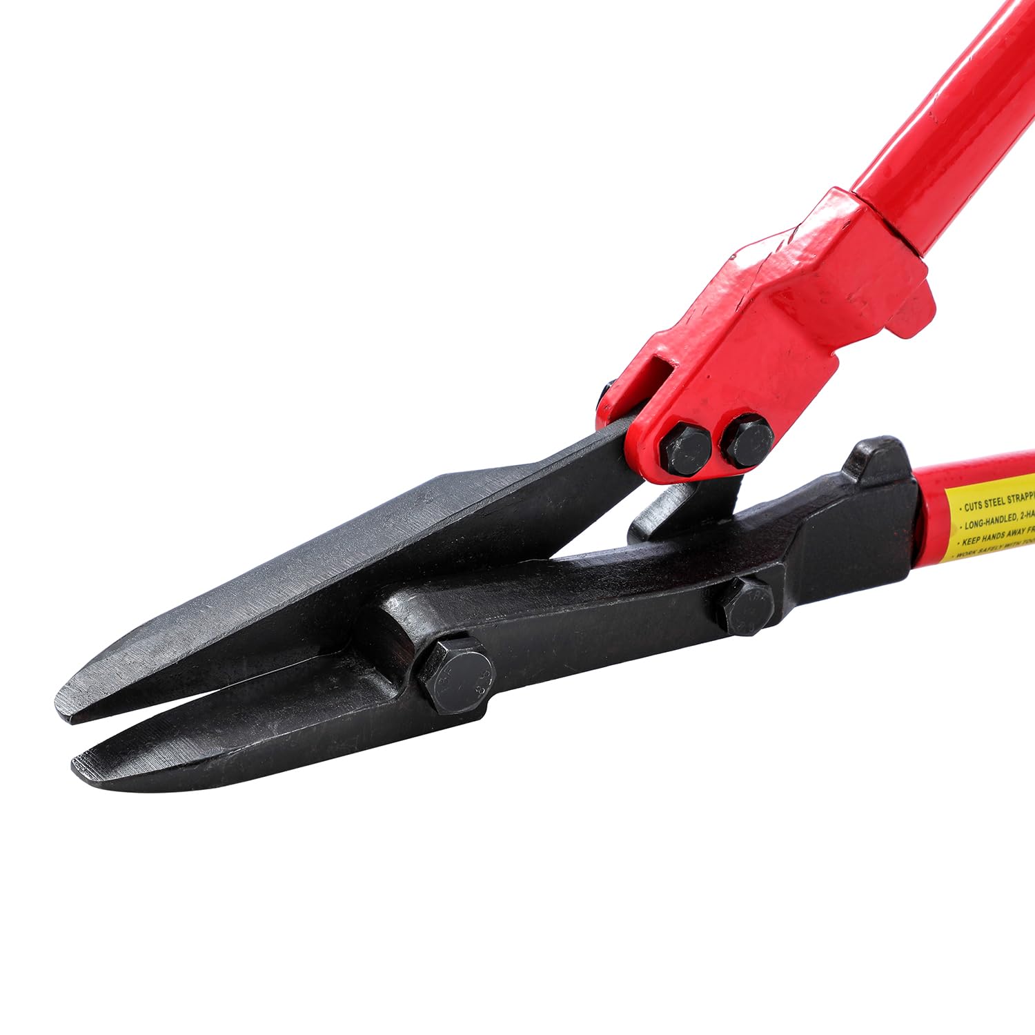 KATSU Tools 24 Inch Steel Strapping Cutter, Chrome Vanadium Steel Blades, for Straps up to 50mm Wide, Portable and Durable 832341 - Image 4