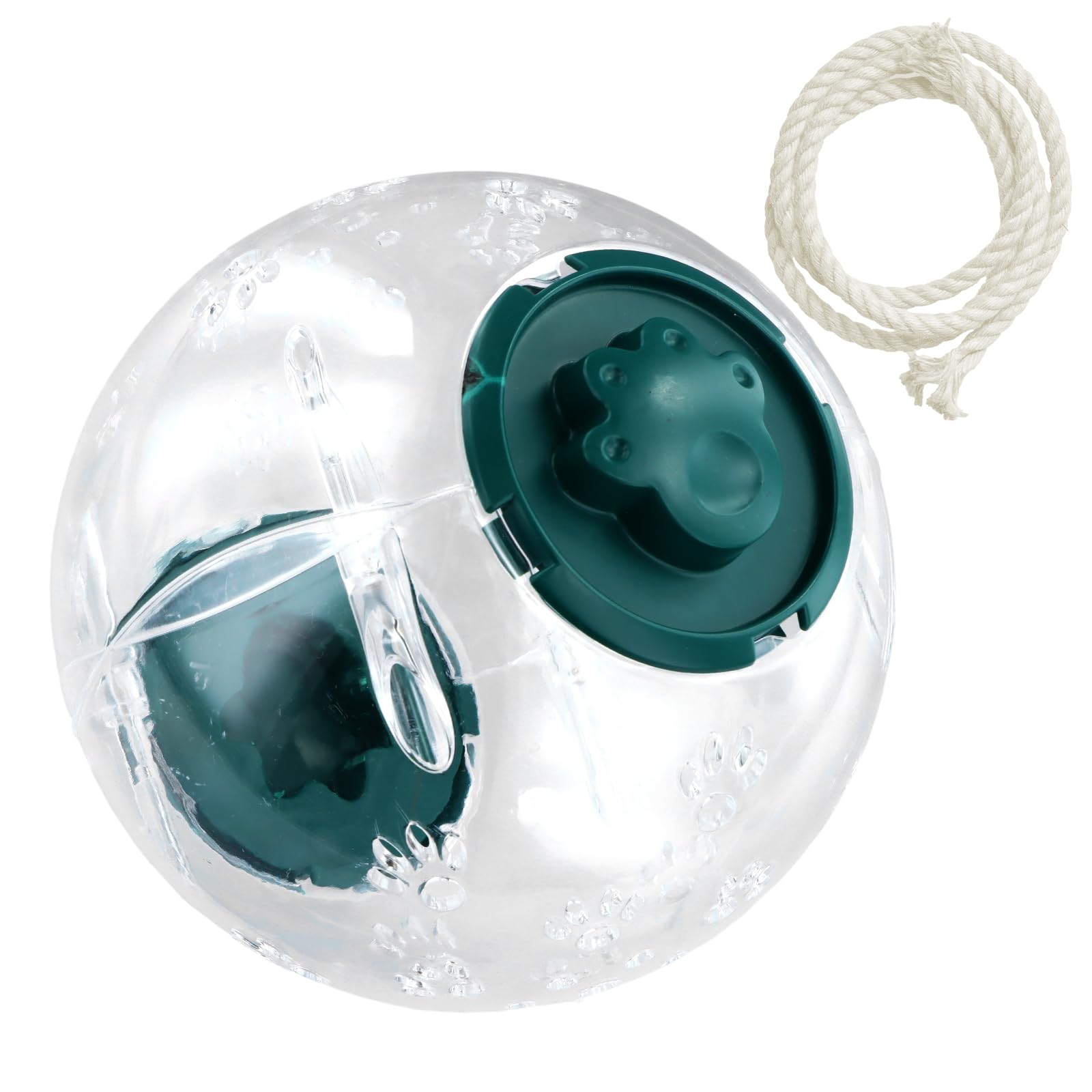 15 cm Palla per Criceto Palla da Corsa per Criceto Palle per Esercizio per Criceti Trasparente Jogging Ball in Plastica per Piccoli Animali Ruota di Corsa per Roditori, Nano Gerbilli (Verde)