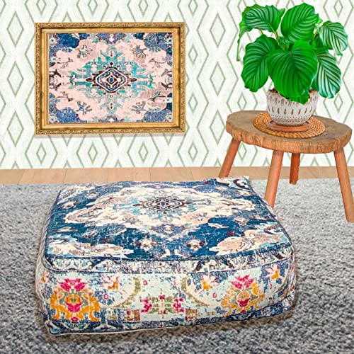 Mandala Life ART Bohemian Yoga Dekor Boden Kissenbezug - 60x20 cm - Quadratisch Meditation Kissenbezug - Bedruckter… – Bild 7