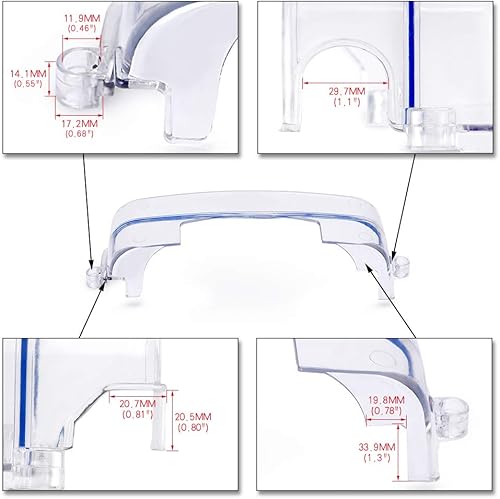 Miniatura 5 de PTNHZ Cubierta transparente CAM correa de distribución Turbo CAM polea compatible con relación para 92-05 Toyota Supra 2JZ 2JZGTE Lexus 3.0L Non-VVTI