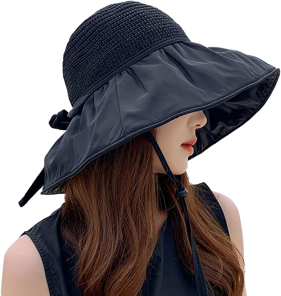 Uvカット帽子 レディース ハット 春夏 帽子 レディースハット 大きいサイズ 携帯便利 アウトドア 自転車