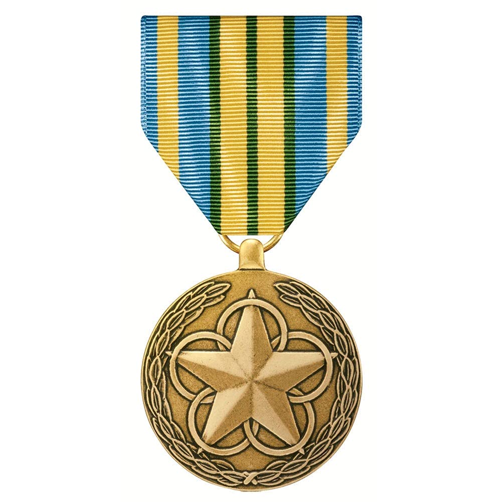 Medals Of America Est. 1976 Unisex Bronze Outstanding Volunteer Service Medal Movsm Full Size, One Size