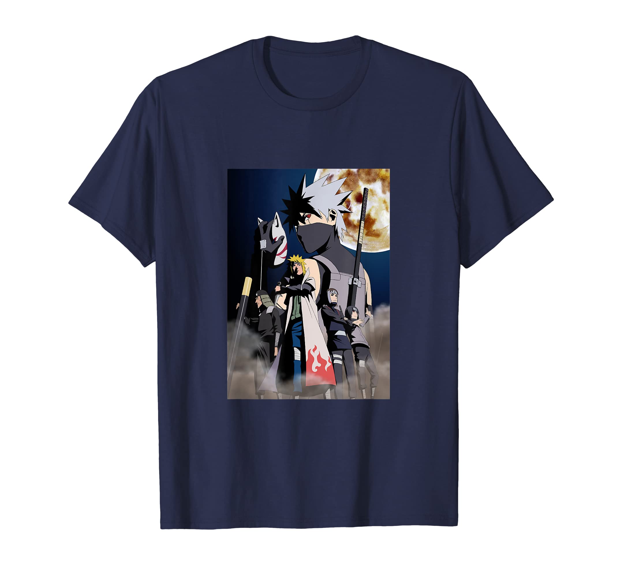 NarutoThe Kakashi, Minato, Hiruzen, Yamato and Shizune T-Shirt