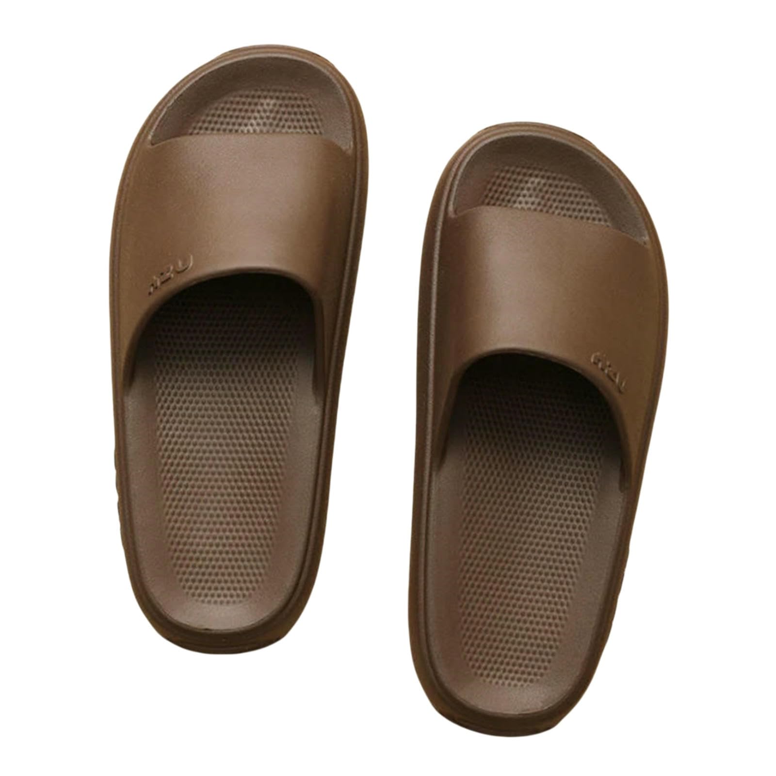 Ciabatte Uomo Uomini Anti-Slip Eva Slifors Women Summer Sole Sandals Coppia Unisex House-caffè-36-37