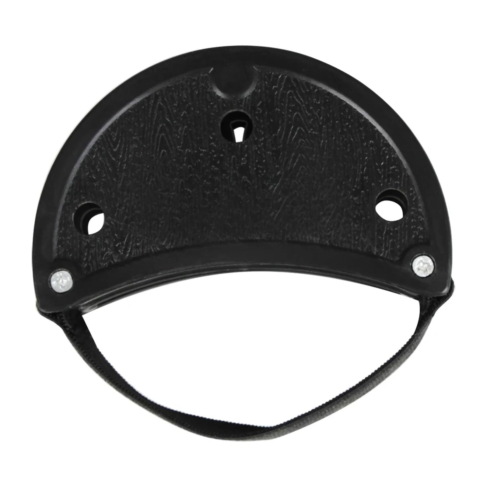 Fuß-Tamburin-Percussion, Doppelreihiger elliptischer Box-Trommel-Fuß, Tamburin-Jingle, Schwarz, 5/10 Stk(Black 5 Pcs)